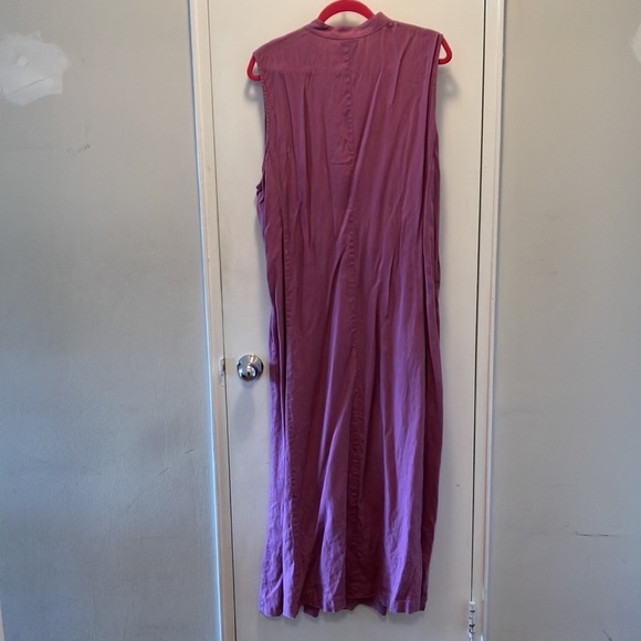 Elegant J. Jill Linen Maxi Dress with Matching Cardigan, size 3X - Picture 5 of 7